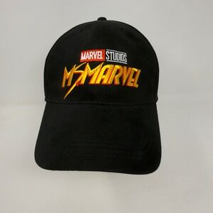 Marvel Studios Ms Marvel Thailand Film Crew 2021 Hat Black Embroidered Strapback